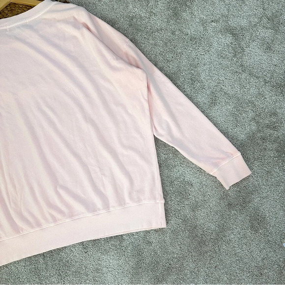 WildFox Couture Retro Babe Roadtrip Sweatshirt Oversized Pink Salt Barbie Size M - Picture 9 of 14